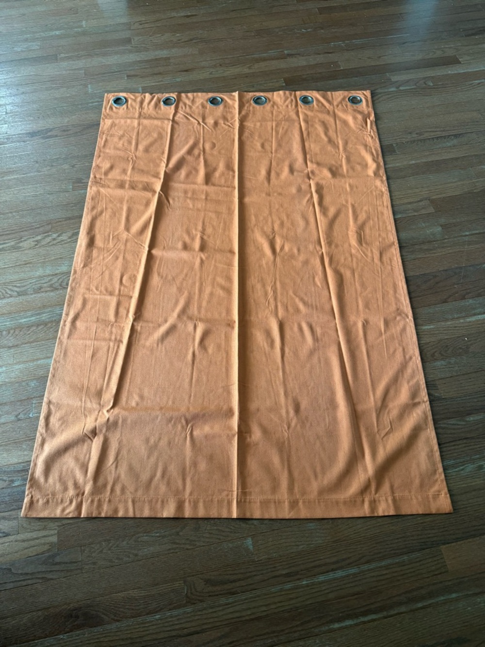 Orange curtains ( 4 )
